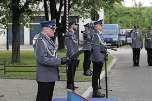 Ślubowanie nowych policjantów w Krakowie