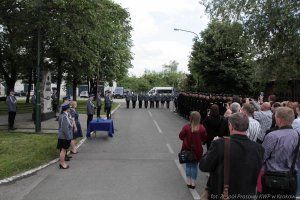 Ślubowanie nowych policjantów w Krakowie