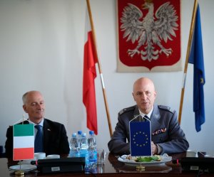 Wizyta Zwierzchnika Policji Państwowej, Dyrektora Generalnego Bezpieczeństwa Publicznego Ministerstwa Spraw Wewnętrznych Republiki Włoskiej w KGP