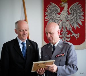 Wizyta Zwierzchnika Policji Państwowej, Dyrektora Generalnego Bezpieczeństwa Publicznego Ministerstwa Spraw Wewnętrznych Republiki Włoskiej w KGP