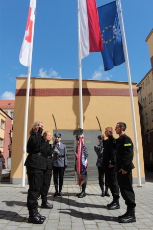 Ślubowanie nowo przyjętych policjantów