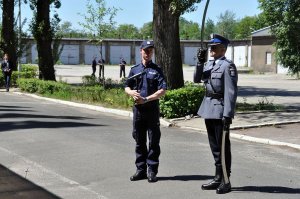 ślubowanie nowych policjantów w Katowicach