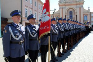 Ślubowanie nowych policjantów