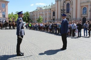 Ślubowanie nowych policjantów