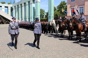 Ślubowanie nowych policjantów