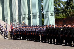 Ślubowanie nowych policjantów