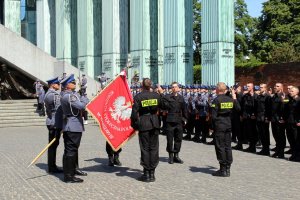 Ślubowanie nowych policjantów