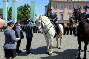 Ślubowanie nowych policjantów