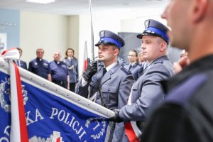 Ślubowanie nowych policjantów