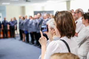 Ślubowanie nowych policjantów