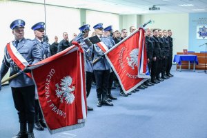 Ślubowanie nowych policjantów