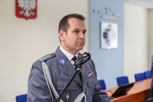 Ślubowanie nowych policjantów