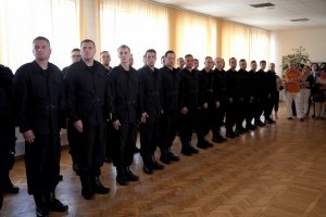 Ślubowanie nowych policjantów