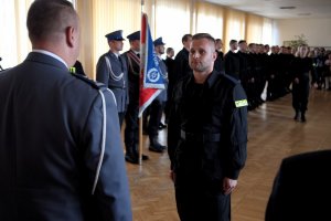 Ślubowanie nowych policjantów