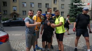szósty etap rowerowej sztafety