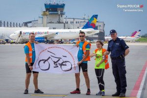 szósty etap rowerowej sztafety