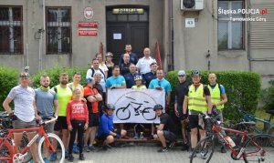 szósty etap rowerowej sztafety