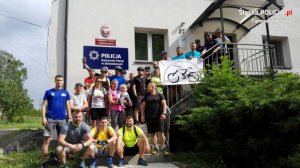 szósty etap rowerowej sztafety