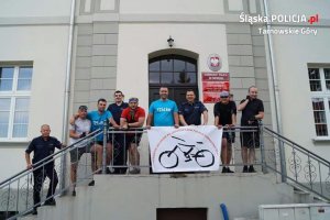 szósty etap rowerowej sztafety