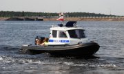 motorówka policyjna