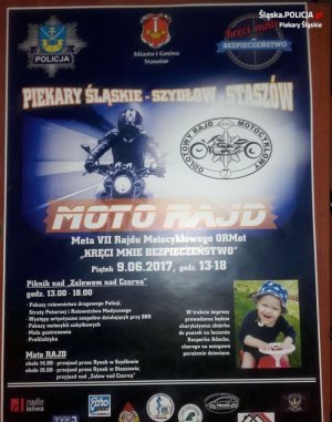Charytatywny rajd motocyklowy policjantów