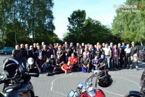 Charytatywny rajd motocyklowy policjantów