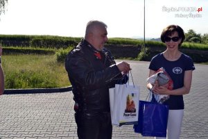 Charytatywny rajd motocyklowy policjantów