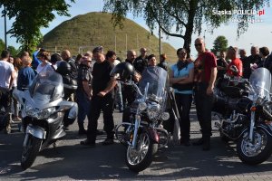Charytatywny rajd motocyklowy policjantów