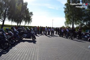 Charytatywny rajd motocyklowy policjantów