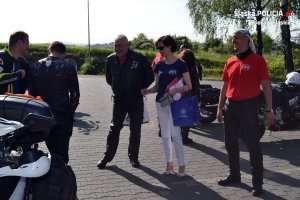 Charytatywny rajd motocyklowy policjantów