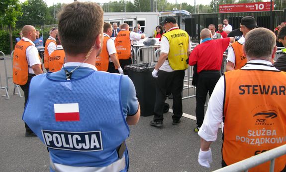 &quot;Spotters Team Polska&quot; na meczu Polska - Rumunia