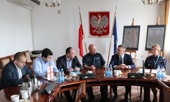 spotkanie z delegacją Gruzji