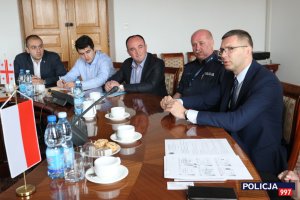 spotkanie z delegacją Gruzji
