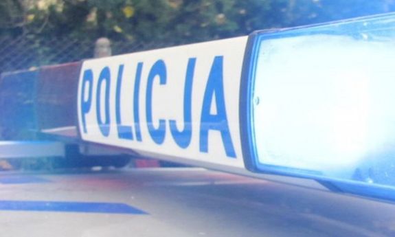 napis Policja na radiowozie