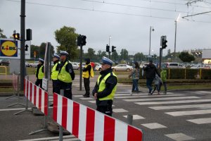 Policjanci czuwali nad bezpieczeństwem podczas ostatniego meczu UEFA EURO U21