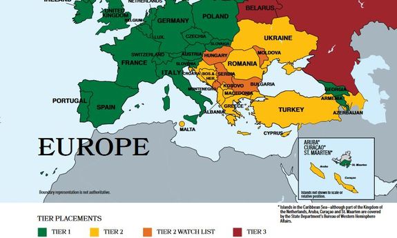mapa Europy