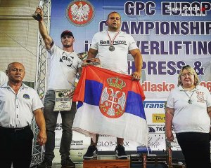 St. sierż Konrad Adamaszek podczas zawodów