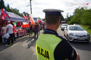 Policyjne zabezpieczenie Pucharu Świata w skokach narciarskich w Wiśle