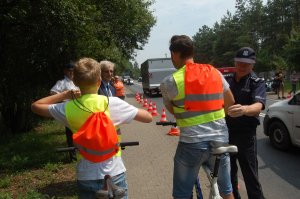 symulacja wypadku drogowego i akcji ratowniczej