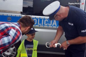 Dotknął swych marzeń, a pomogli mu policjanci