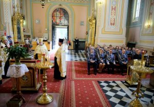 Nabożeństwo dziękczynne w intencji funkcjonariuszy i pracowników Policji w Katedrze Prawosławnej św. Marii Magdaleny w Warszawie