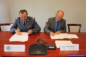 Podpisanie Harmonogramu współpracy Policji dolnośląskiej i saksońskiej