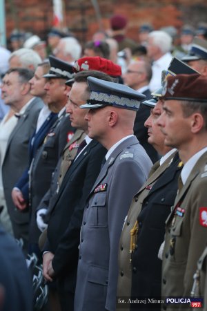 Uroczysta Polowa Msza święta i Apel Poległych podczas obchodów 73. rocznicy Powstania Warszawskiego