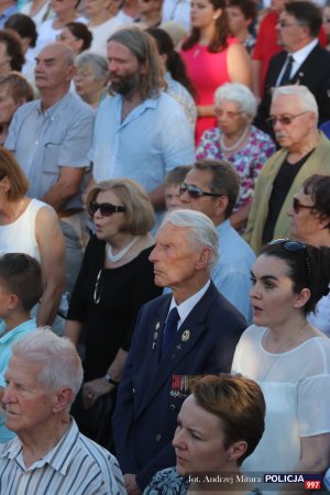 Uroczysta Polowa Msza święta i Apel Poległych podczas obchodów 73. rocznicy Powstania Warszawskiego