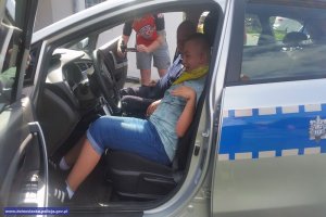 Policjanci z Dzierżoniowa spełnili marzenia 13-letniego Stasia