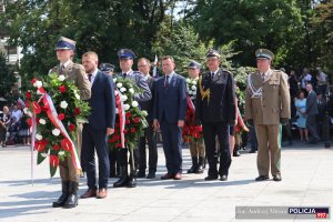 uroczystości przy Pomniku Polskiego Państwa Podziemnego i Armii Krajowej