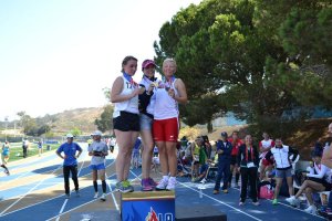 Aleksandra Szyszka na podium