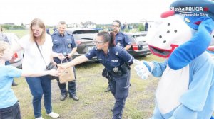 Charytatywny mecz i pokaz policyjnego sprzętu dla chorego Marcinka