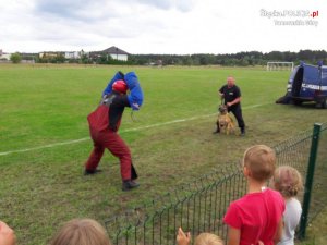 Charytatywny mecz i pokaz policyjnego sprzętu dla chorego Marcinka