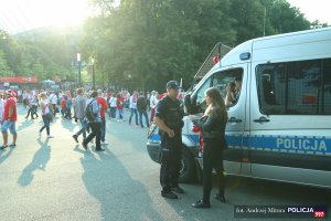 Stołeczni policjanci zabezpieczali Lotto Eurovolley Poland 2017